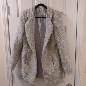 Elegant Gray Women's Coat